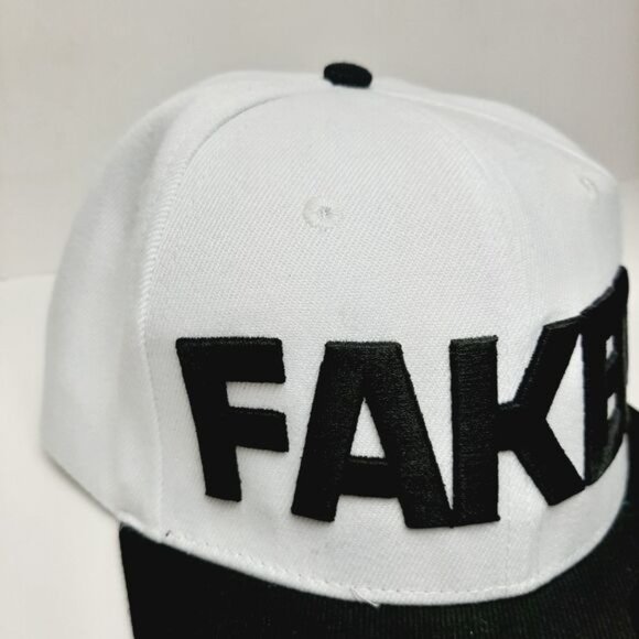 FAKER by SuperPlay T1 Baseball Ball Hat Snapback B&W - Picture 6 of 11
